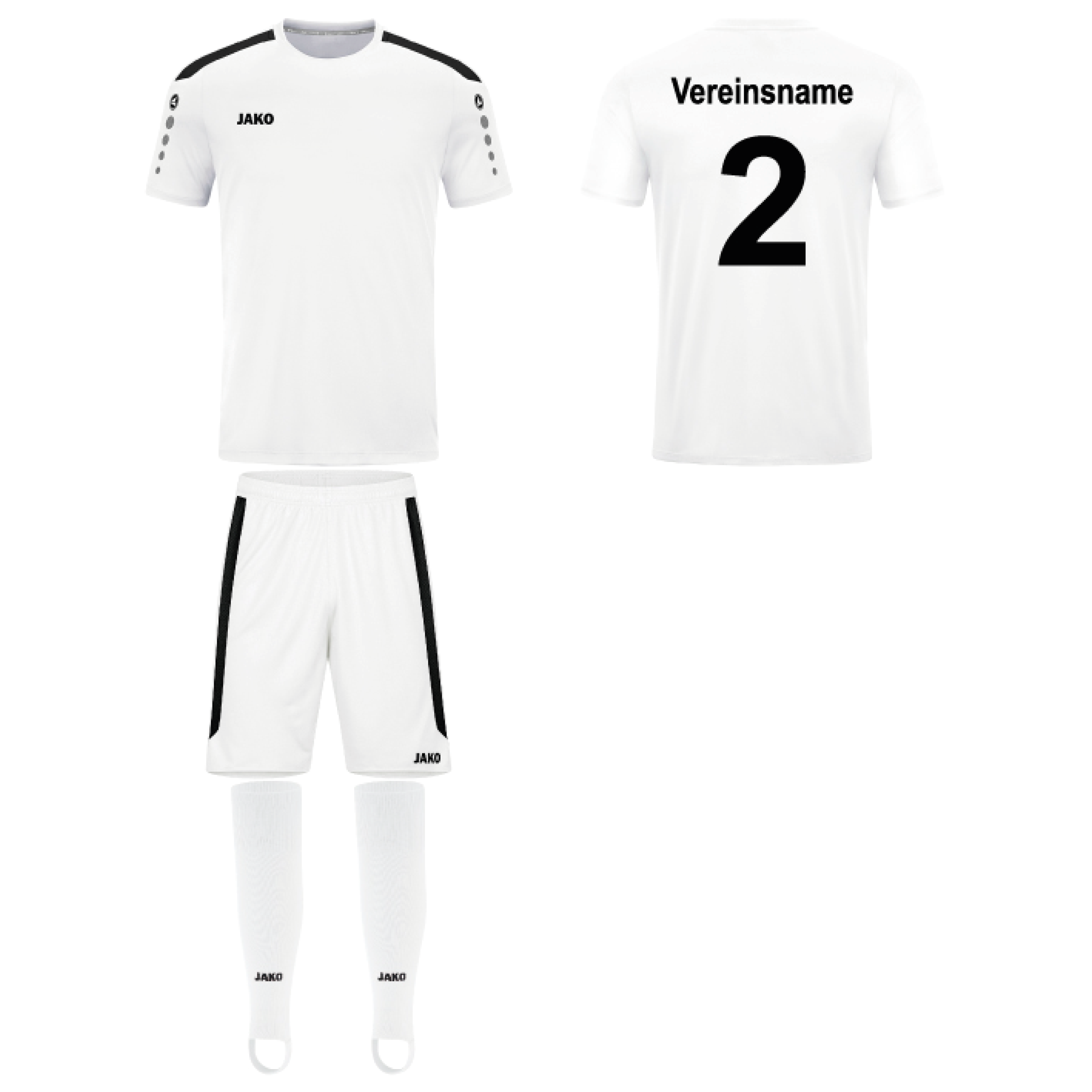Trikotsatz Fußball Jako POWER ab 10 Stk. inkl. Druck