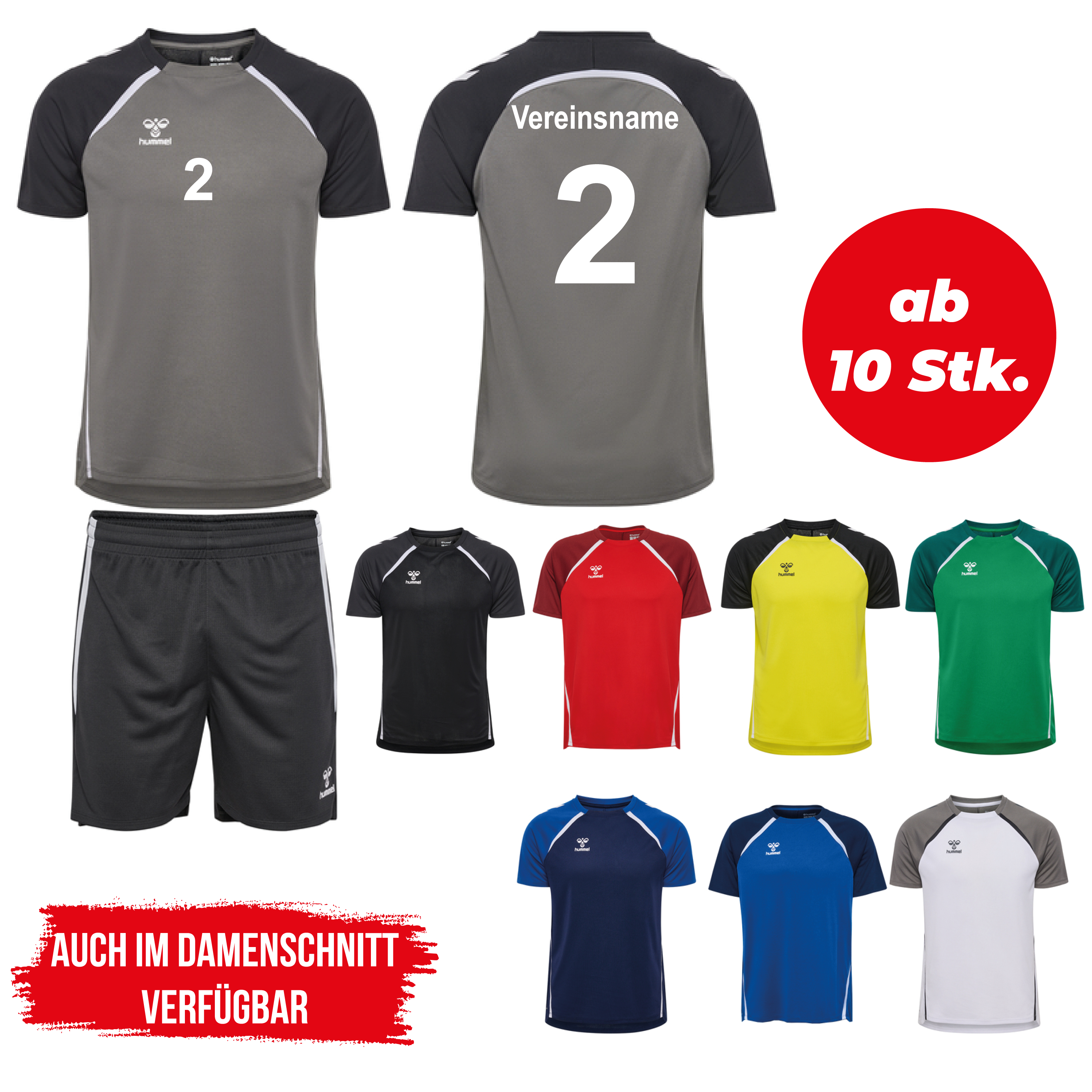 Trikotsatz Handball LEAD 2.0 ab 10 Stk. inkl. Druck