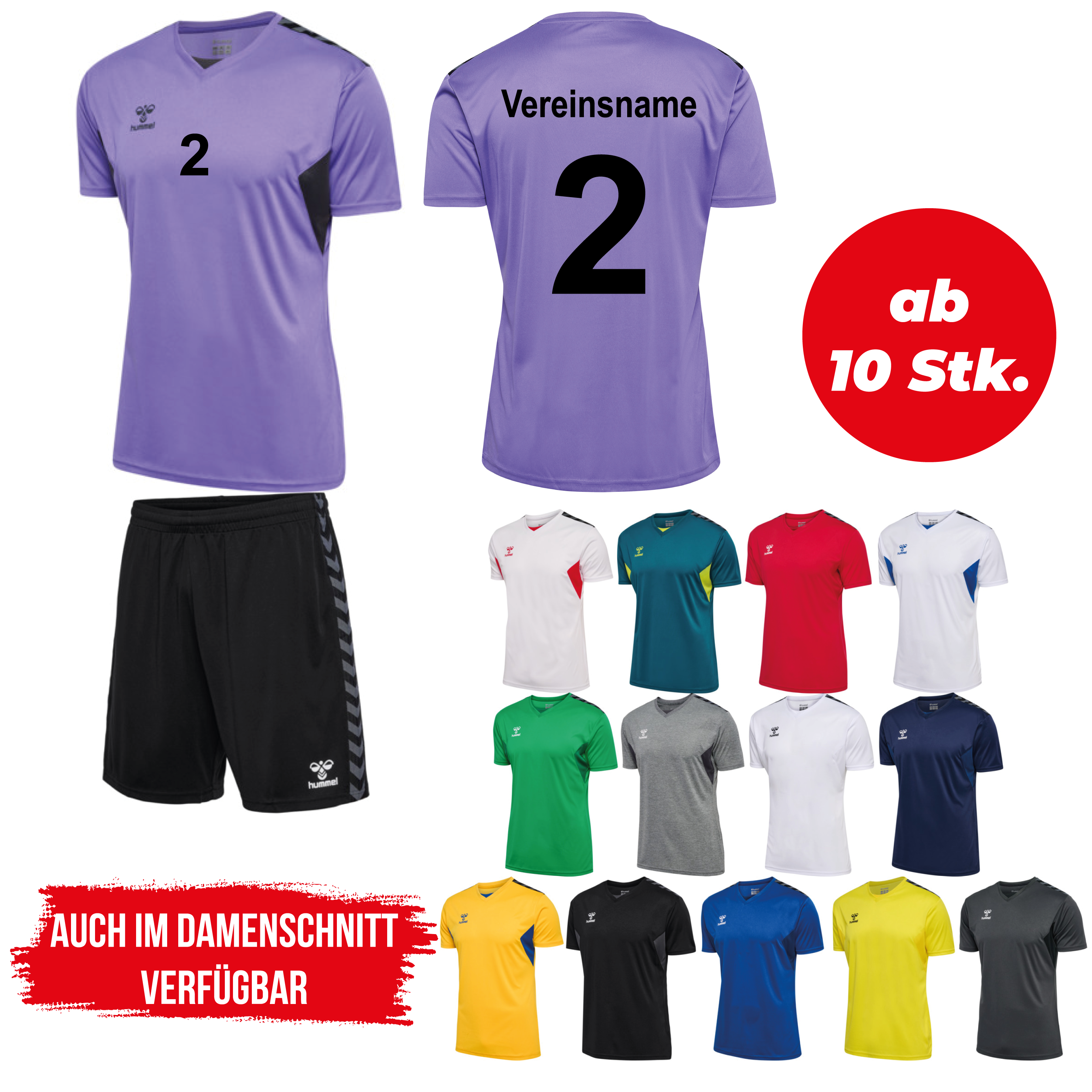 Trikotsatz Handball AUTHENTIC PL JERSEY ab 10 Stk. inkl. Druck