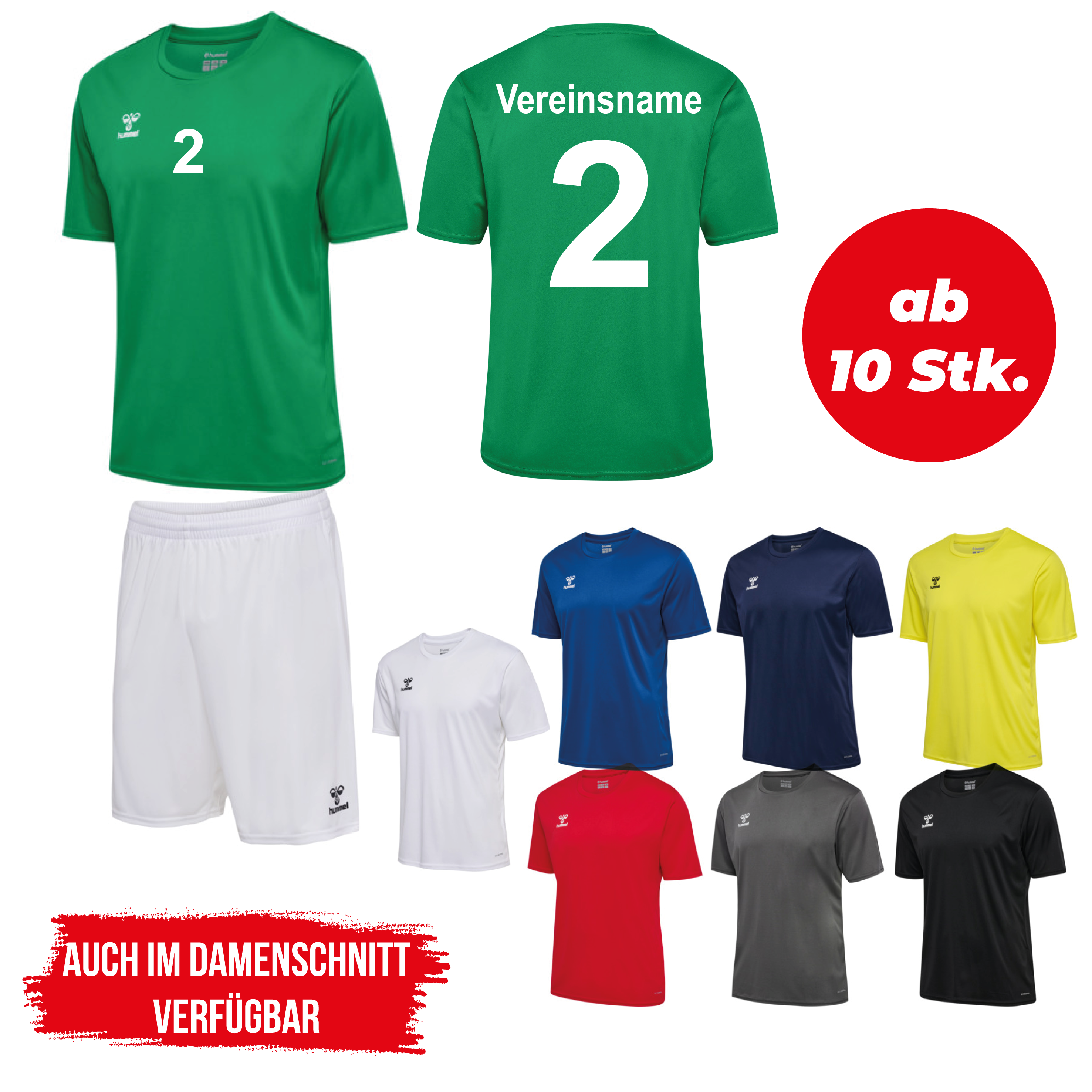 Trikotsatz Handball ESSENTIAL ab 10 Stk. inkl. Druck