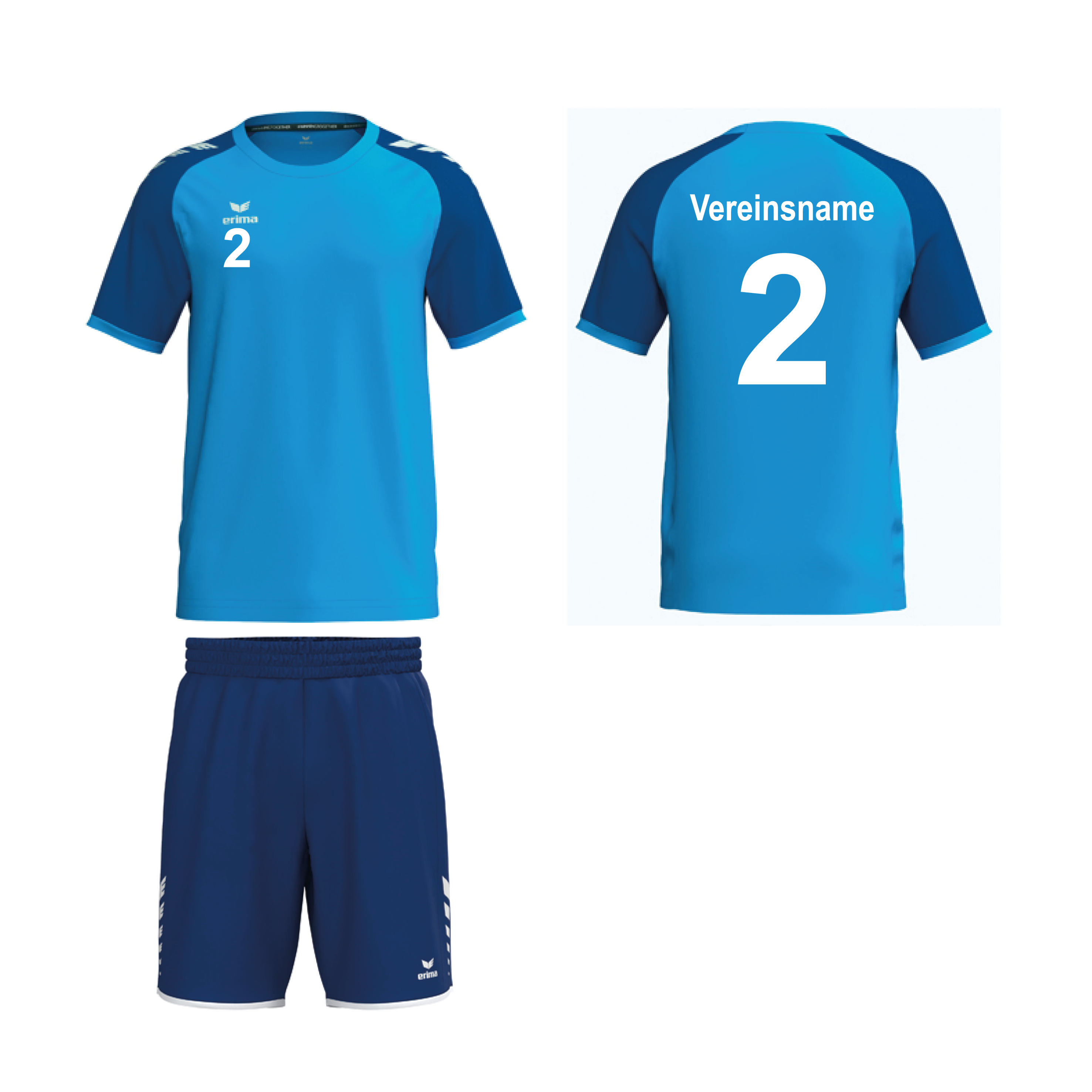Trikotsatz Handball Erima WINGS ab 10 Stk. inkl. Druck