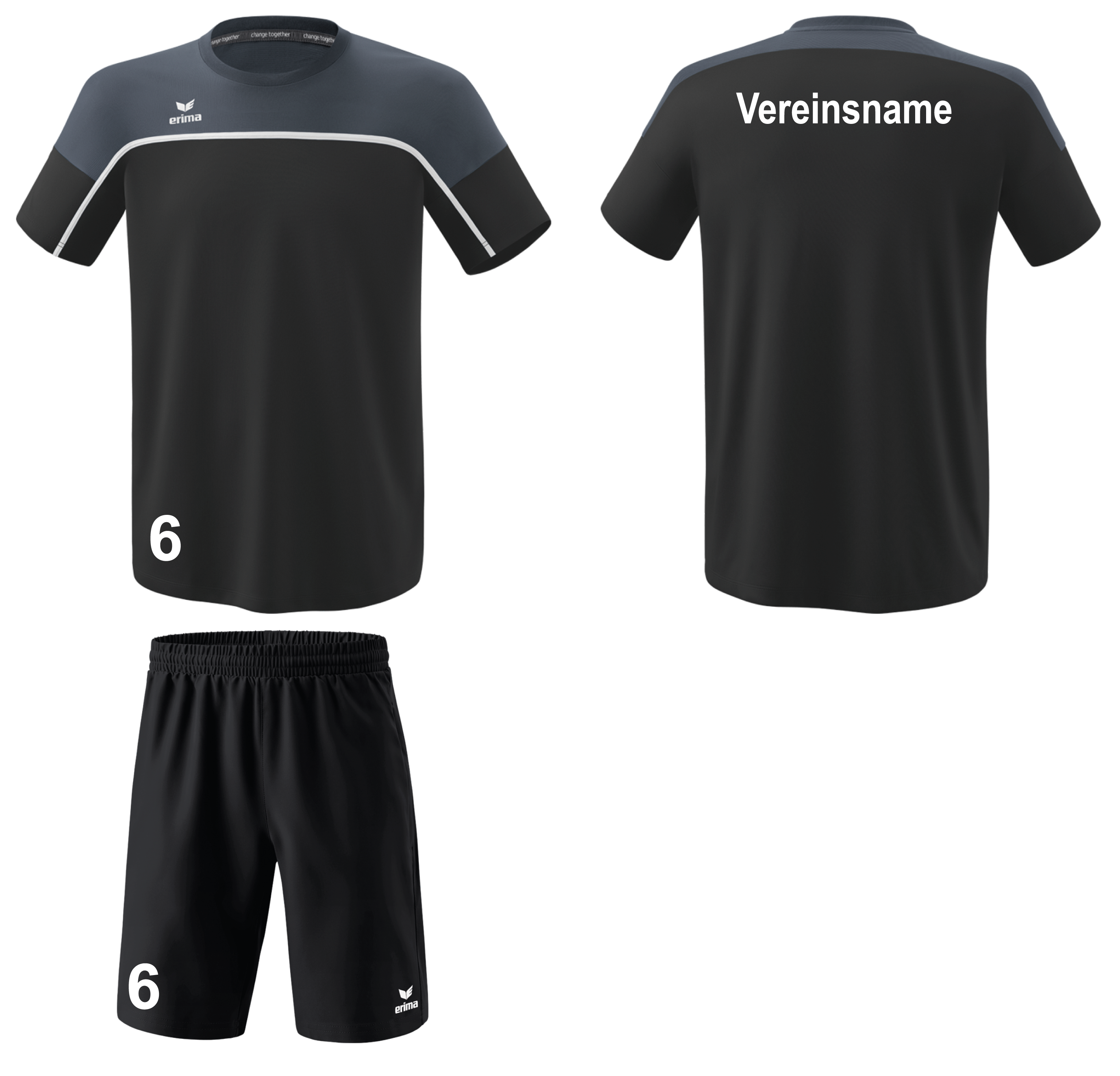 Spielerset Change by Erima I inkl. Druck