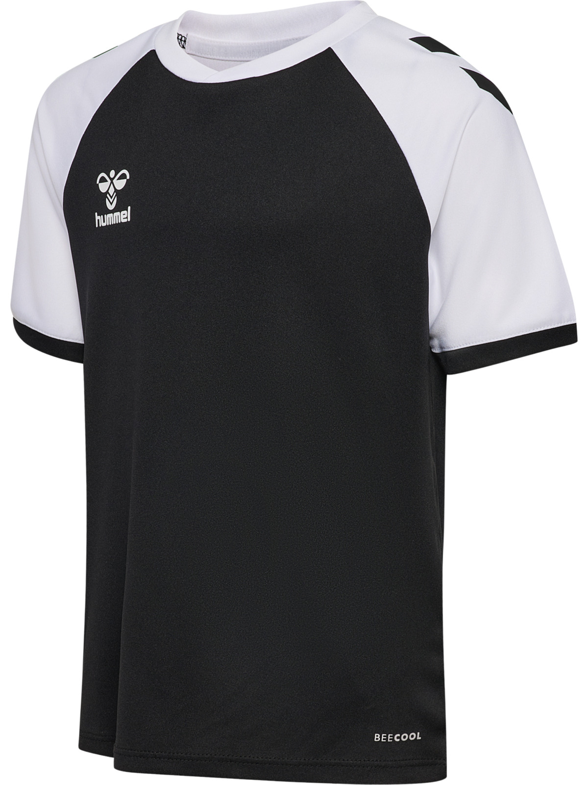 T-Shirt, Kurzarm, Sportbekleidung, Schwarz-Weiß, Beecool